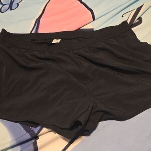 PINK Victoria's Secret Black Athletic Shorts